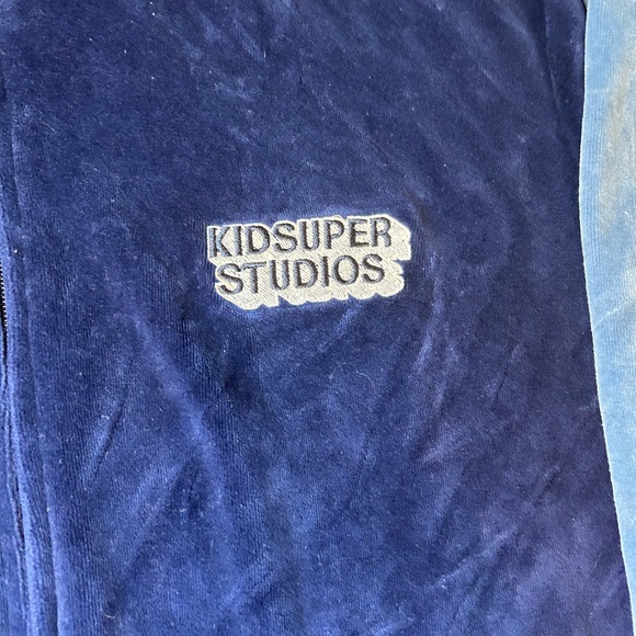 KidSuper Studios X Modelo Velvet Track Jacket (GREAT CONDITION) RARE - Picture 4 of 10